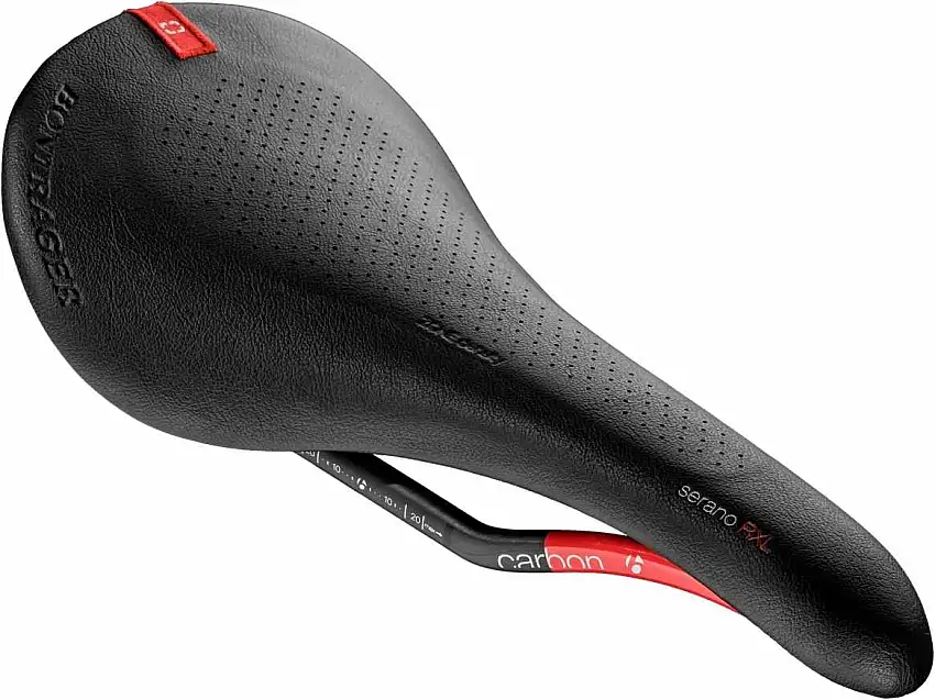 Sadel Bontrager Serano RXL svart 148 mm