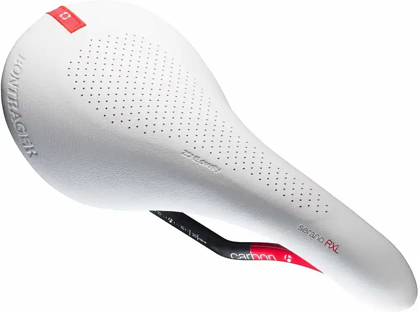 Sadel Bontrager Serano RXL 138 mm vit