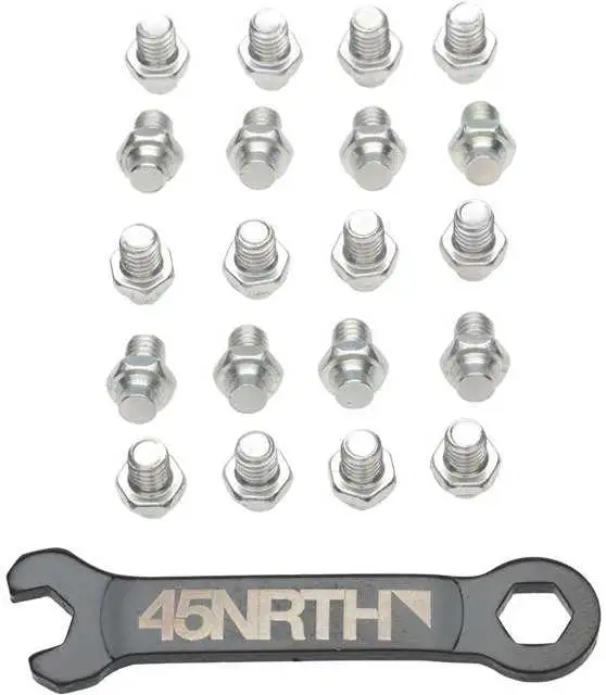Pin Set 45Nrth silver 32-pack