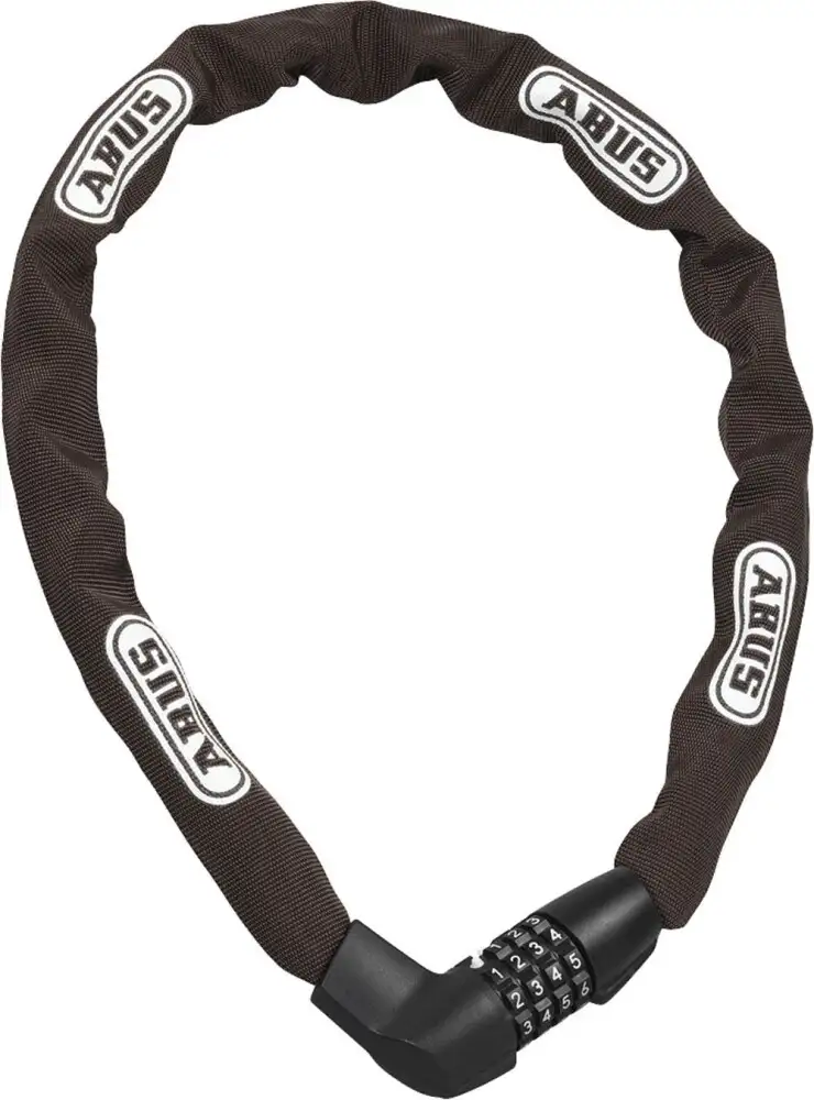 Abus Kättinglås med kod Tresor 1385 Lyria Brown