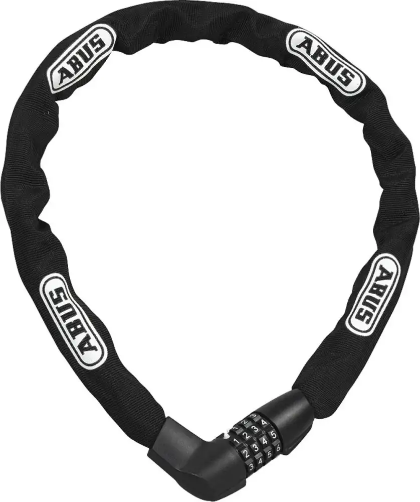 Abus Kättinglås med kod Tresor 1385 110 cm, Svart