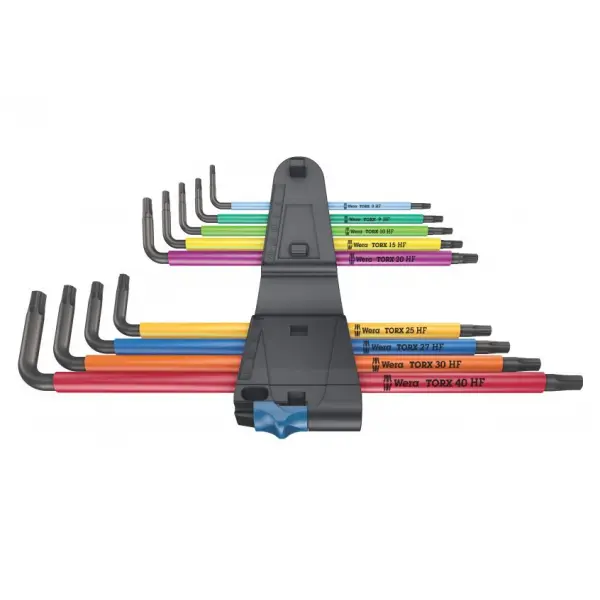 Insexnyckelsats, lång Wera 967/9 TORX XL