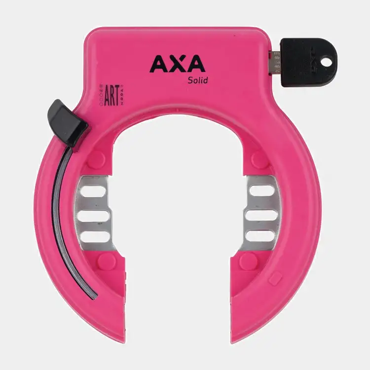 Ramlås AXA Solid rosa