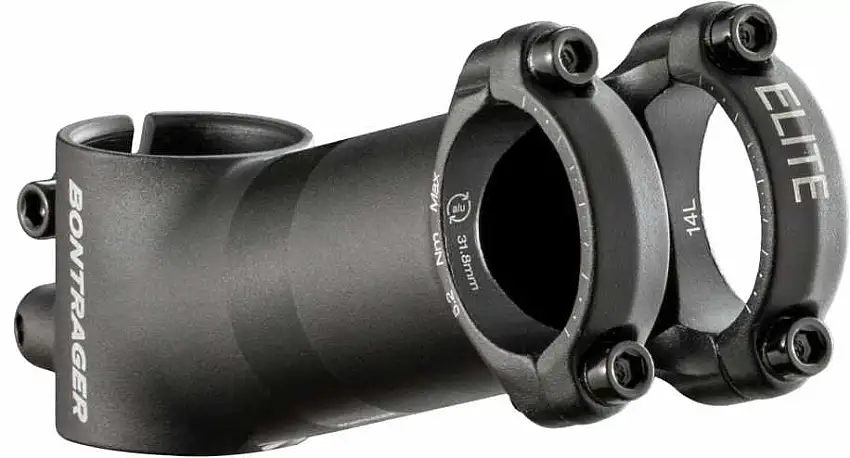 Styrstam Bontrager Elite 17° 31.8 mm 100 mm svart