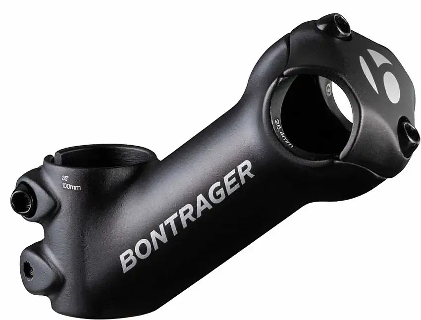 Styrstam Bontrager Comp 25.4 10° 90 mm svart