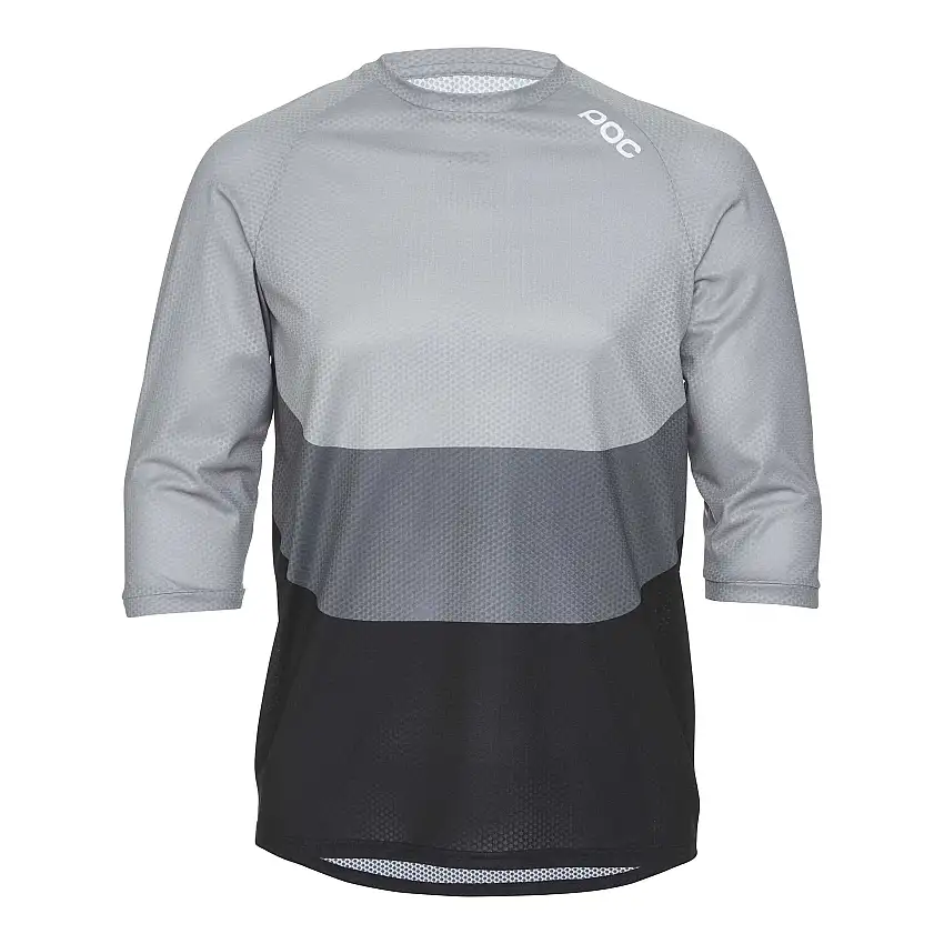 Tröja POC Essential Enduro 3/4 grå/svart