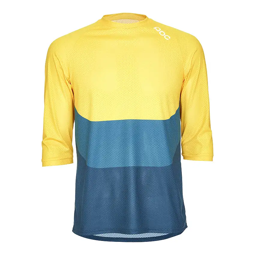 Tröja POC Essential Enduro 3/4 gul/blå