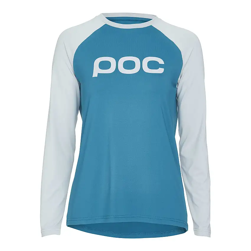 Tröja POC Essential MTB Jersey dam blå/ljusgrå