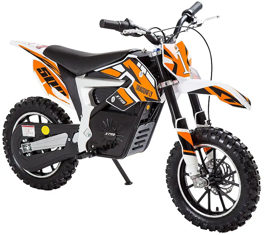 Elektrisk Mini Dirtbike X-Pro Dragonfly 500W Orange