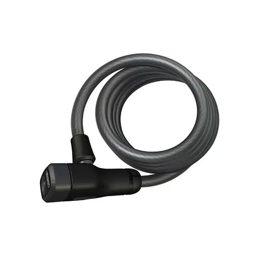Abus Kabellås Star 4508k/150cm 8 mm Svart