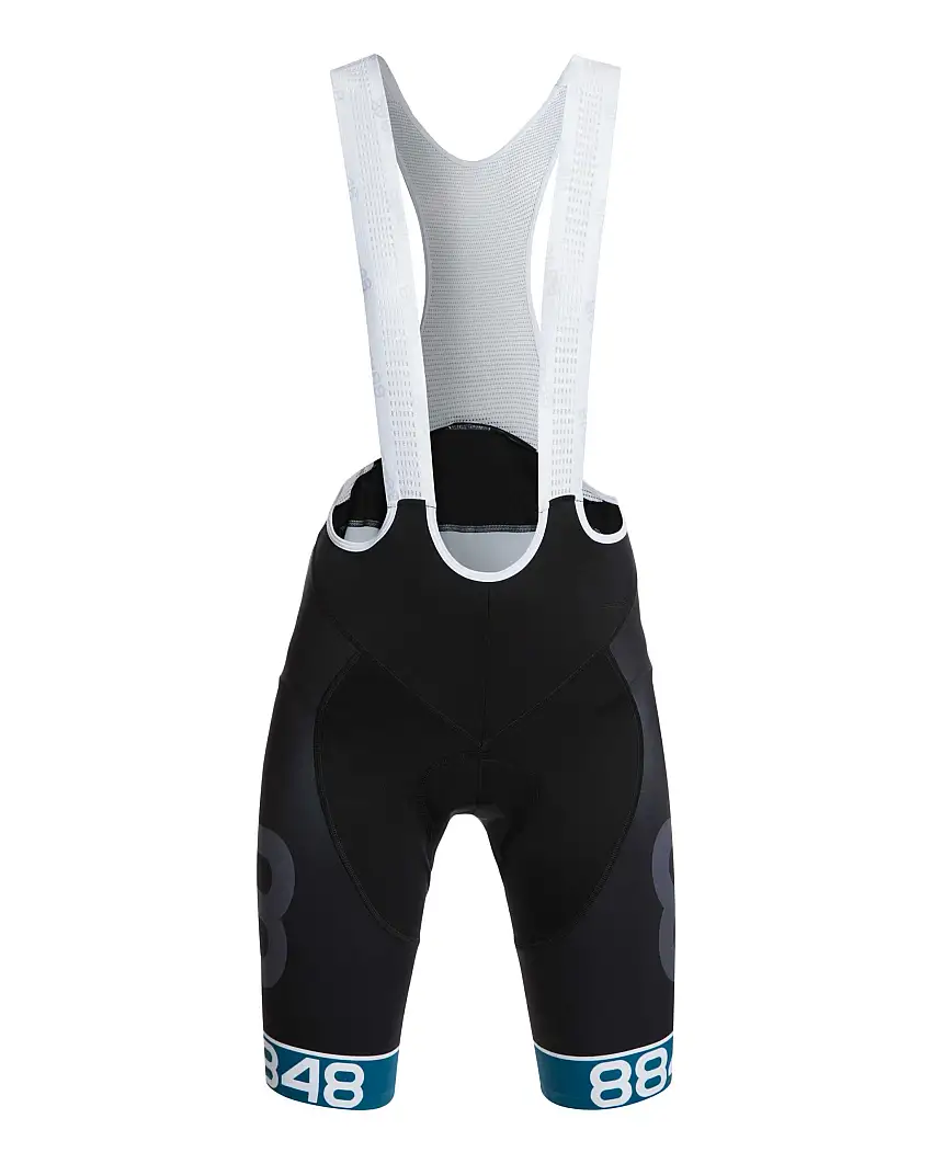 Bib Shorts 8848 Paradiso dam svart/blå