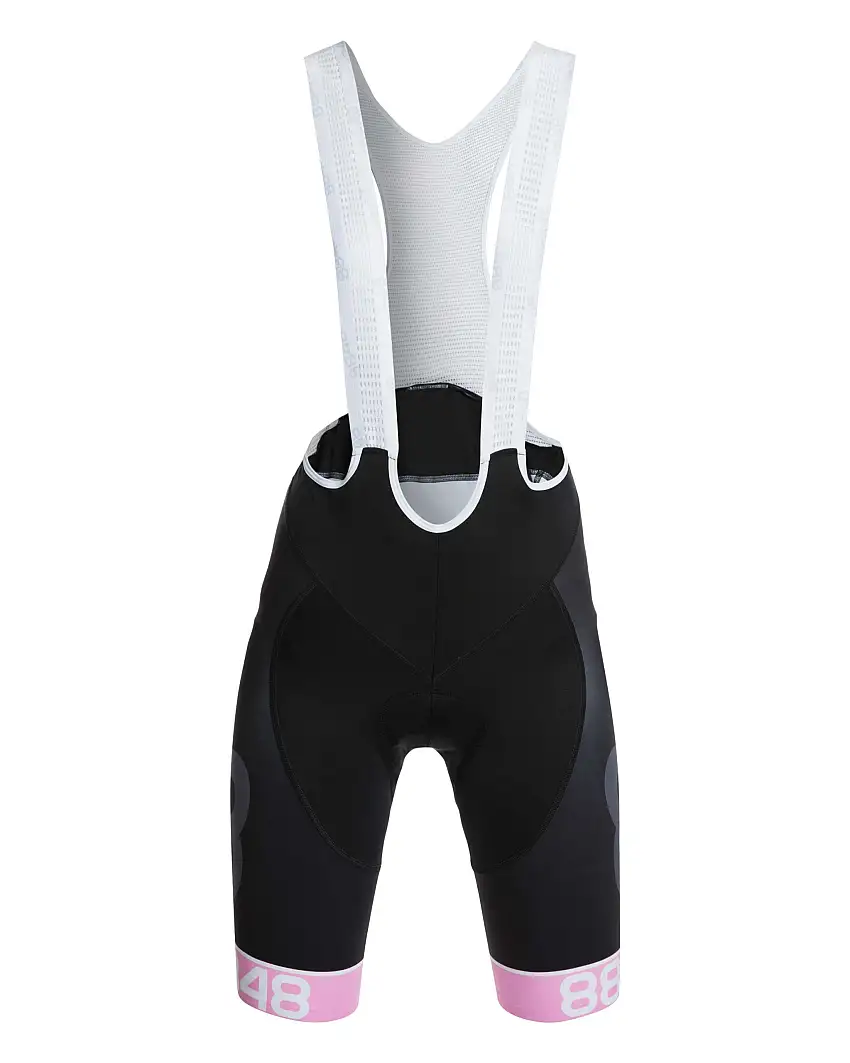 Bib Shorts 8848 Paradiso dam svart/rosa