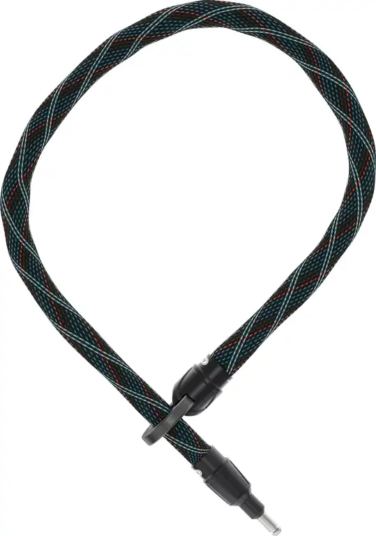 Kättinglås Abus 8 mm IVY till Shield ringlås crossing Grey