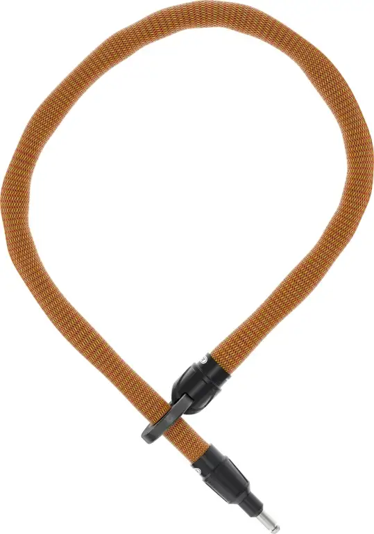 Kättinglås Abus 8 mm IVY till Shield ringlås sparkling orange