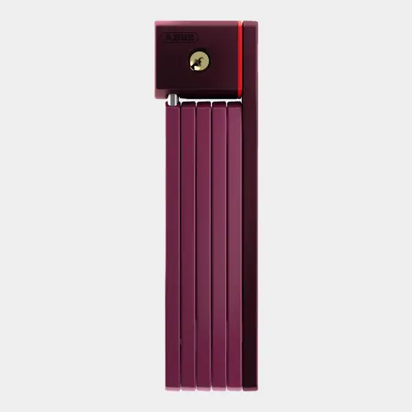 Vikbart lås ABUS uGrip Bordo 5700 80 cm Core lila inkl. fäste (SH)