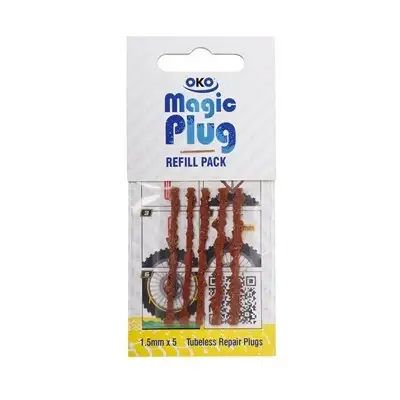 Däckplugg Oko Refill Pack Plugs 5st x 1,5 mm
