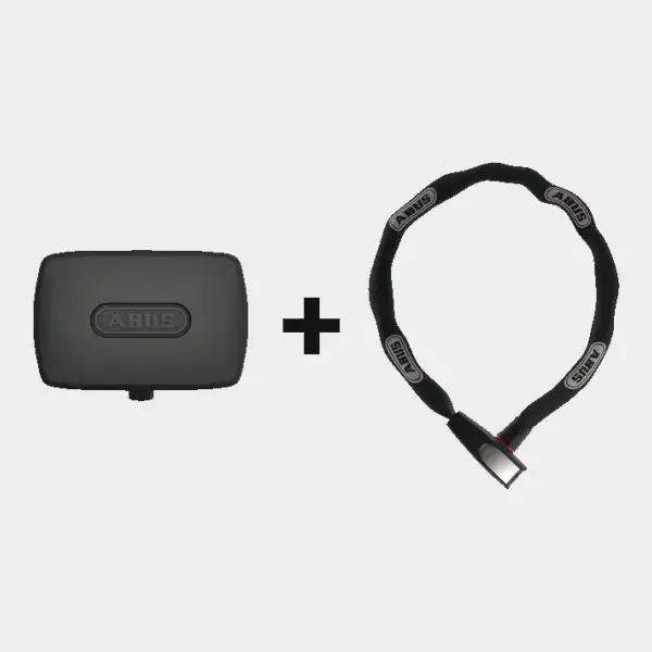 Larm ABUS Alarmbox + Kättinglås ABUS Catena 6806K 75 cm