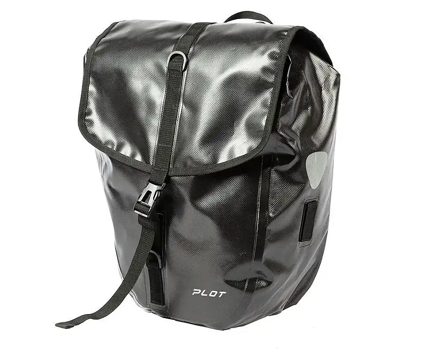 Pakethållarväska PLOT Touring Waterproof 28L svart