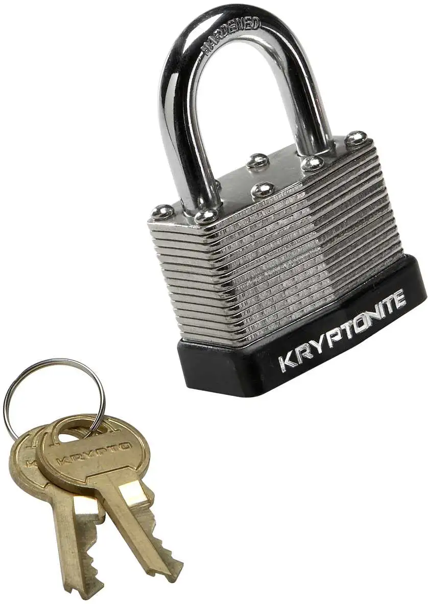 Key Padlock Laminated Steel 44 Mm