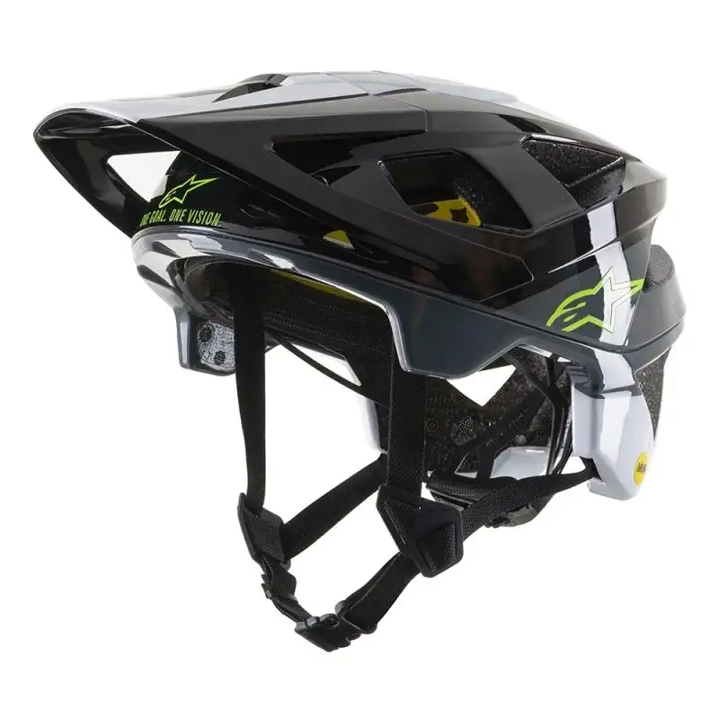 Cykelhjälm Alpinestars Vector Tech Pilot MIPS svart