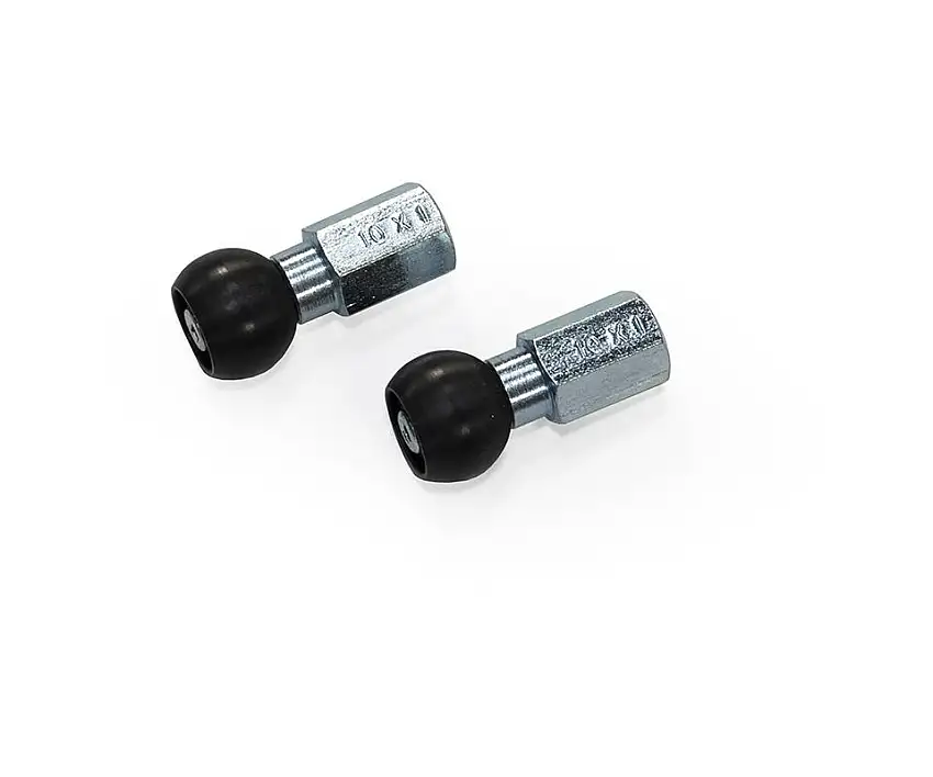 Adapter Burley Ballz Nutted Axle M10 x 1.0 för Coho XC