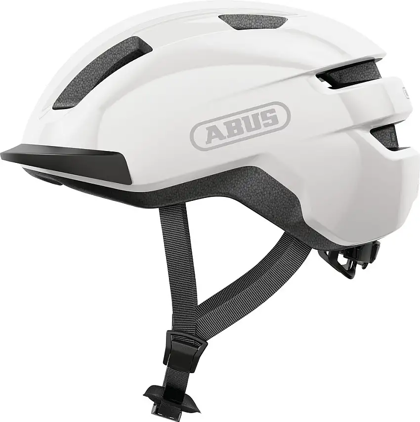 ABUS PURL-Y Urban cykelhjälm shiny white