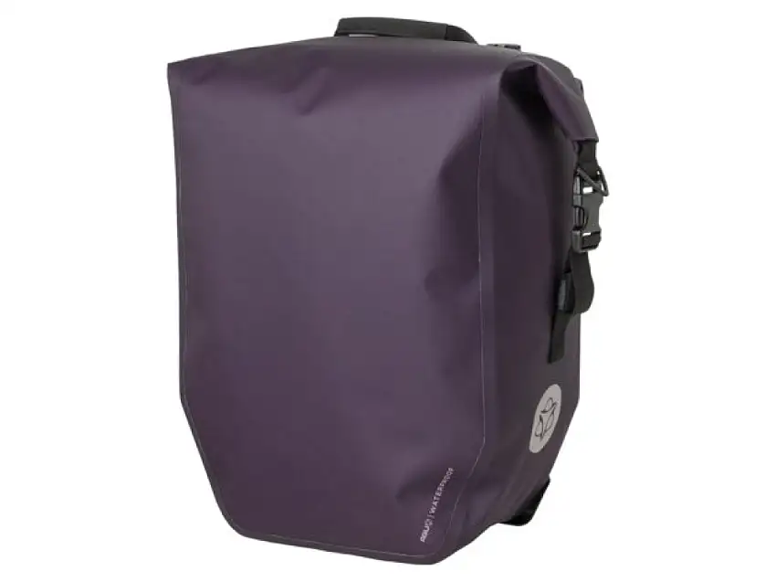 AGU Clean Single Shelter Click'nGo Large cykelväska Purple Velvet