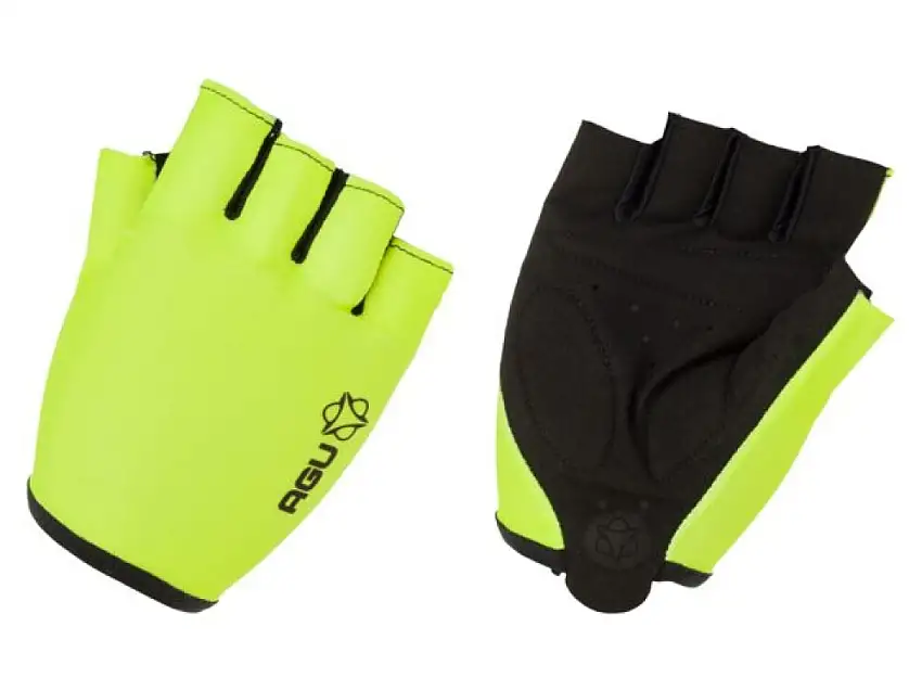 AGU Essential cykelhandskar neon gul gel