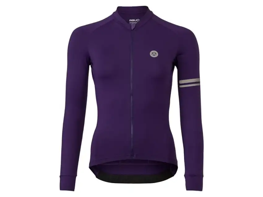 AGU Solid Performance långärmad cykeltröja Purple Rain dam