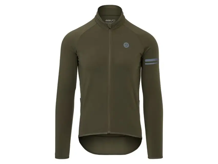 AGU Thermo Essential Långärmad Cykeltröja Army Grön
