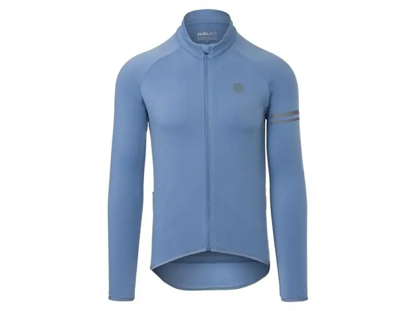 AGU Thermo Essential långärmad cykeltröja Specchio Blue herr
