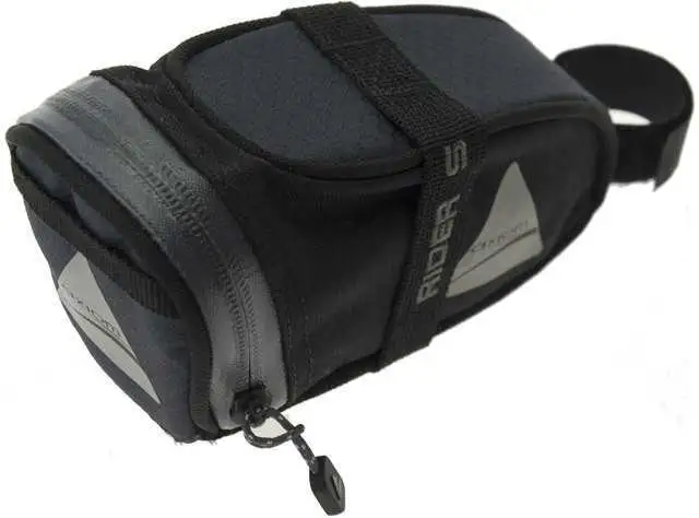 Sadelväska Axiom Rider Dlx small svart/grå