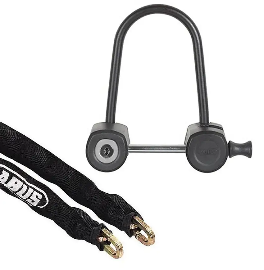 Abus 5000 Protectus XCL Bygellås med Kedja 110 cm