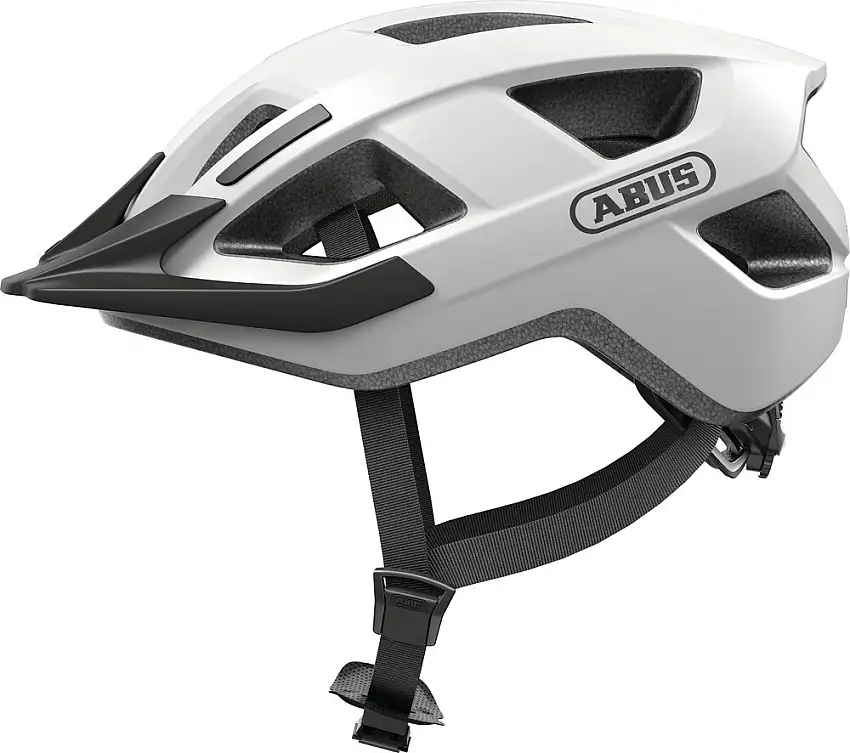 Abus Aduro 3.0 cykelhjälm polar white