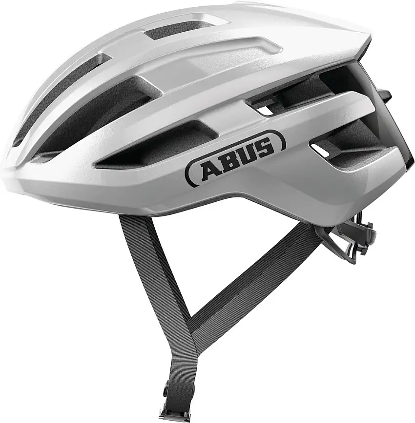 Abus Powerdome cykelhjälm gleam silver