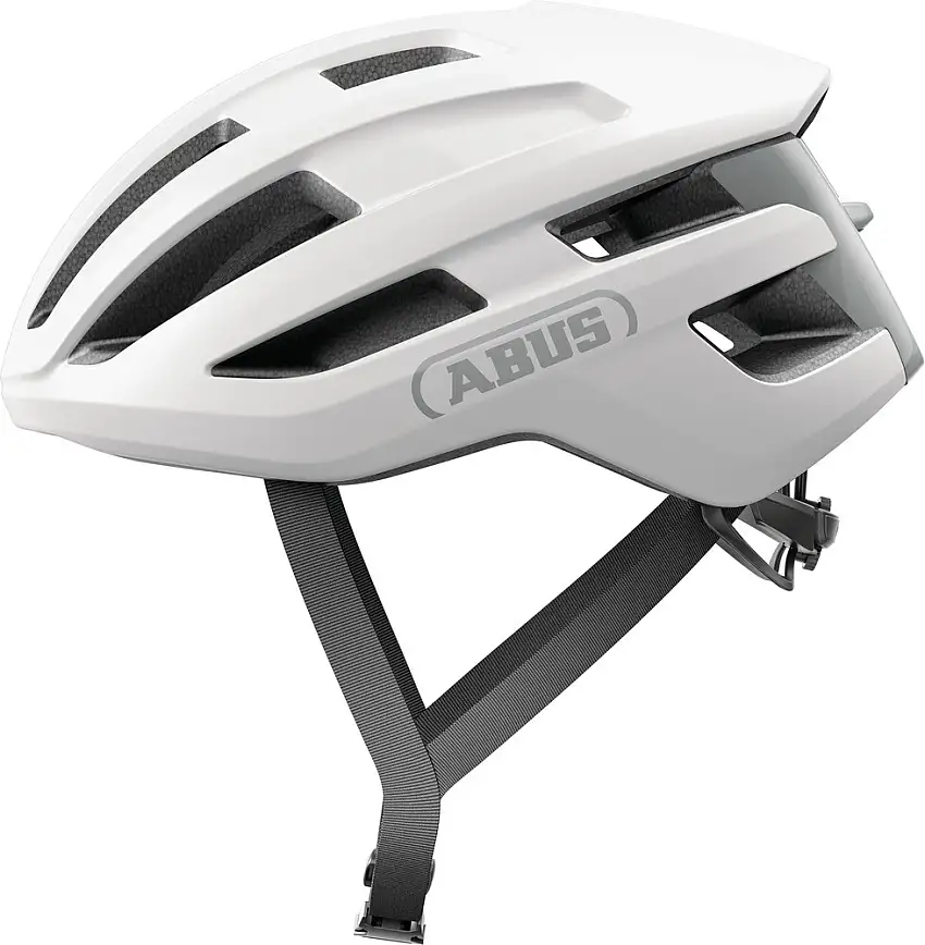 Abus Powerdome cykelhjälm polar white