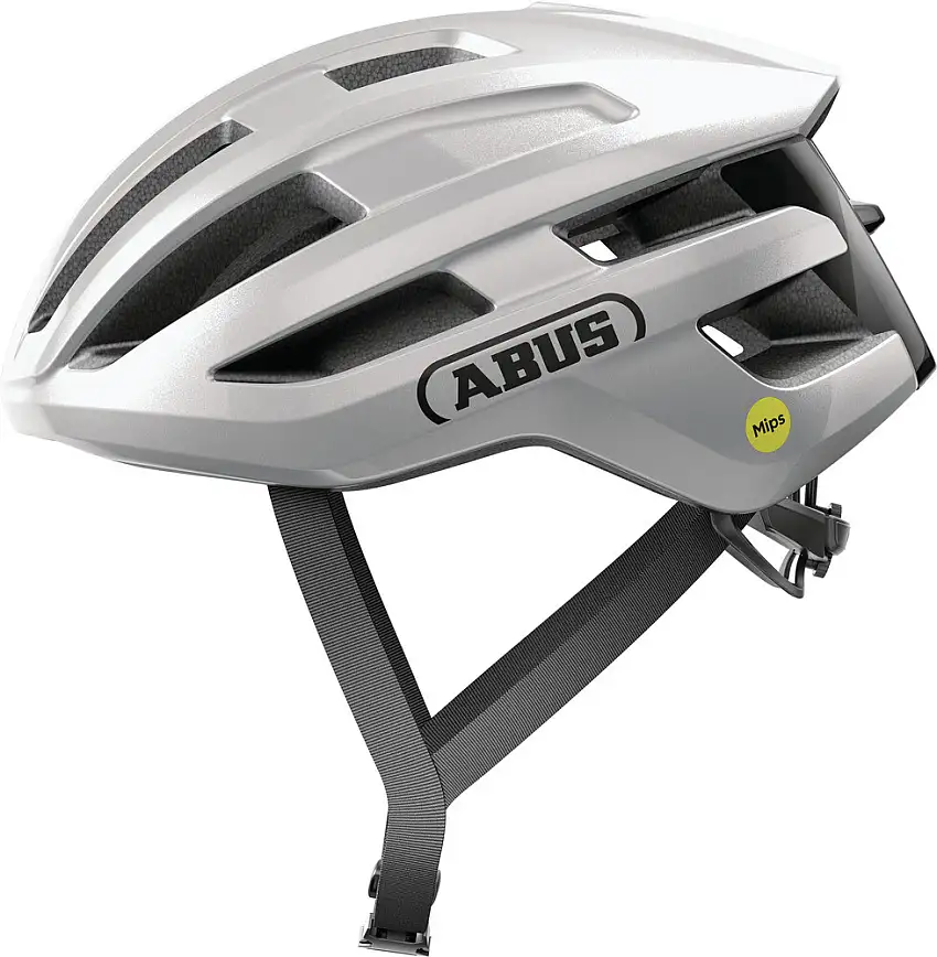 Abus Powerdome Mips cykelhjälm gleam silver