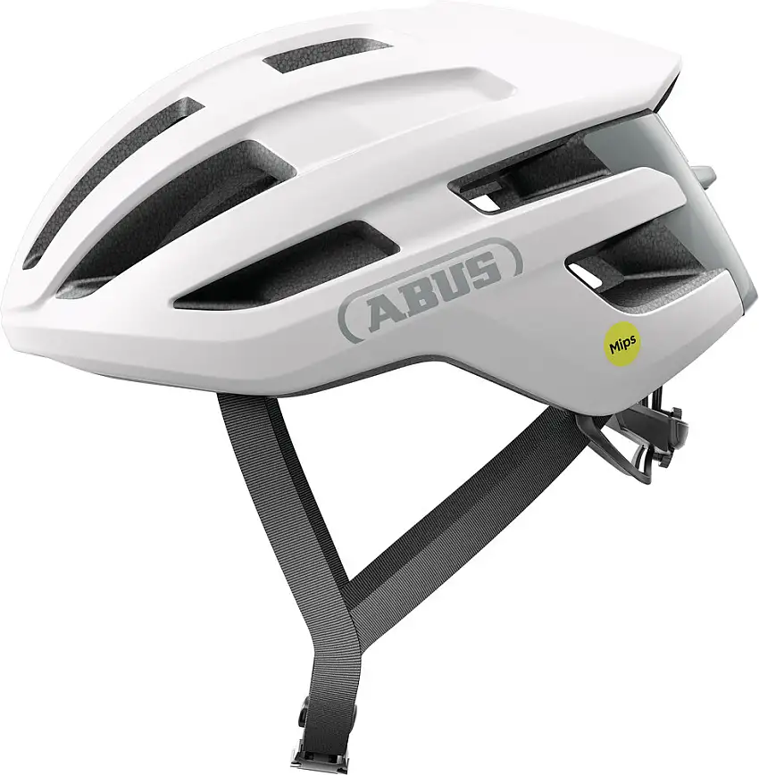 Abus Powerdome Mips cykelhjälm polar white