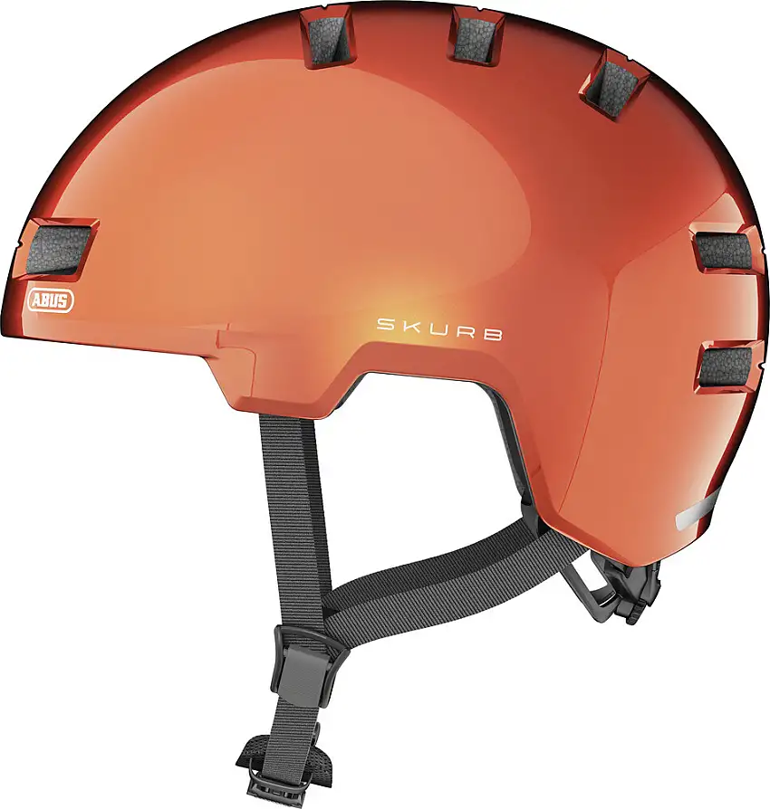 ABUS Skurb cykelhjälm goldfish orange