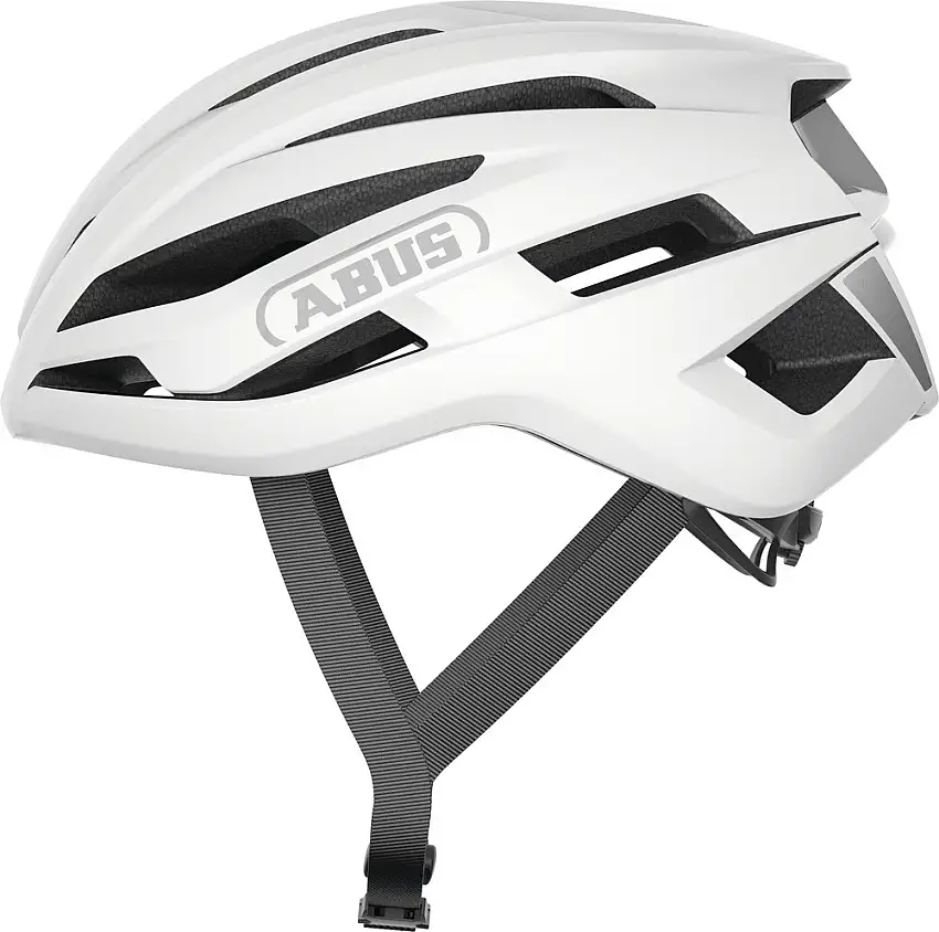 Abus Stormchaser ACE cykelhjälm polar white