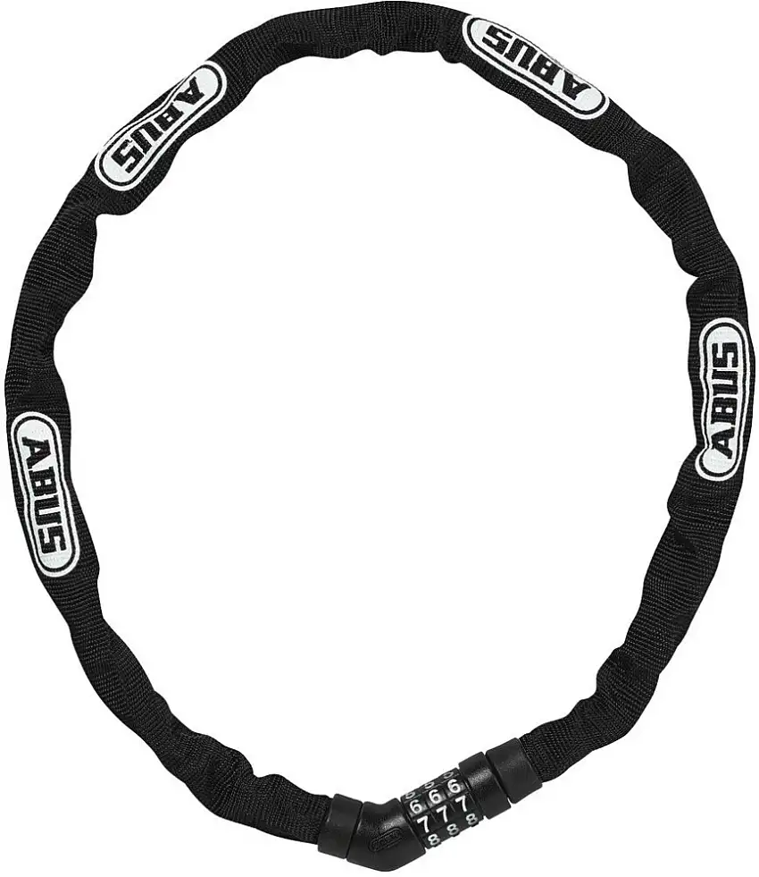 Abus Kättinglås 4804 Kombination svart