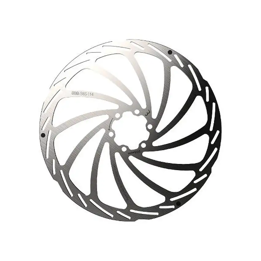BBB PowerStop 203 mm 6-håls Bromsskiva med indikator