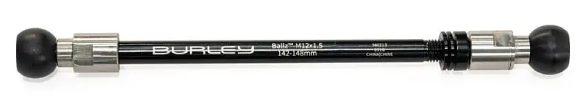 Burley Thru Axle med Ballz-montering 12x1.5 142-148 mm