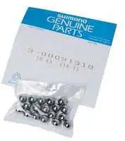 Lagerkulor Shimano stål 5/32" 34-pack