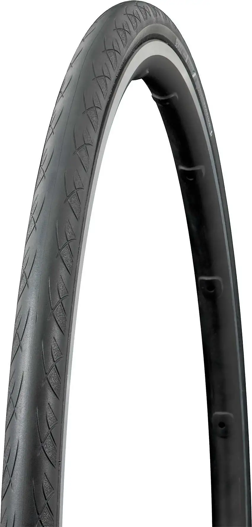 Cykeldäck Bontrager AW3 Hard-Case Lite 23-622 vikbart svart