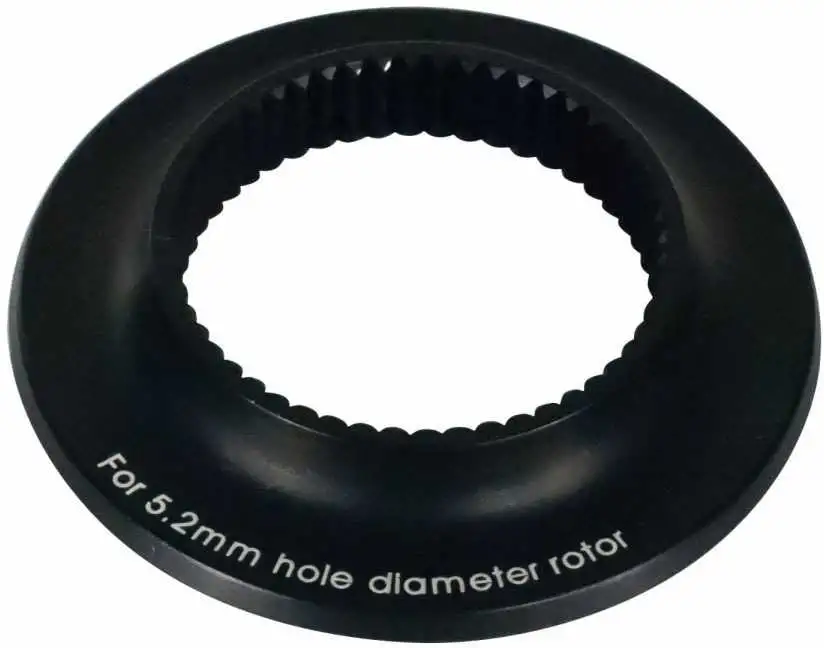 Adapter IS 6 bultars 5.2 mm Bromsskiva till centerlock Nav Bontrager svart
