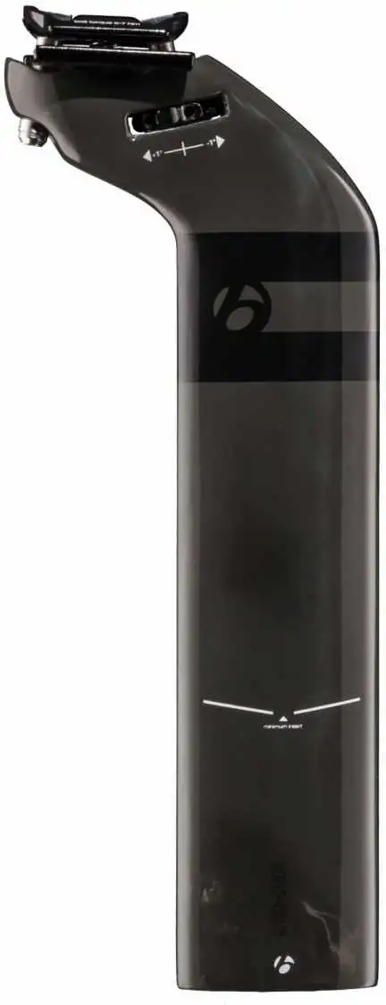 Sadelstolpe Bontrager Speed Concept 50 mm offset 276 mm svart
