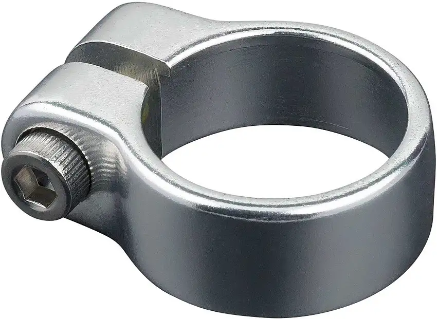 Sadelstolpsklamma Bontrager 33.0 mm silver