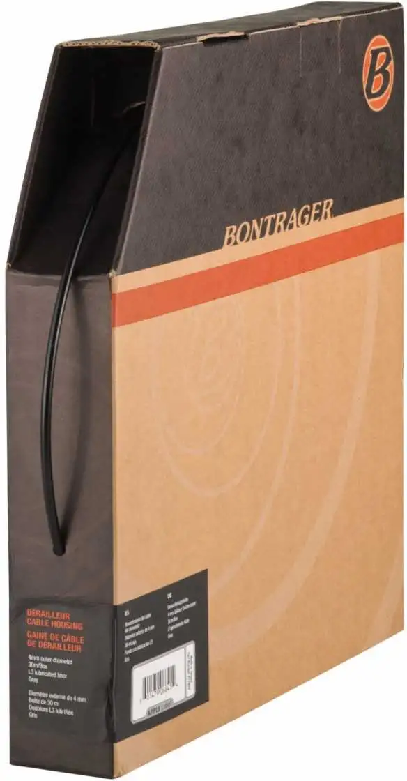 Växelhölje Bontrager med L3 liner 4 mm 30 M svart