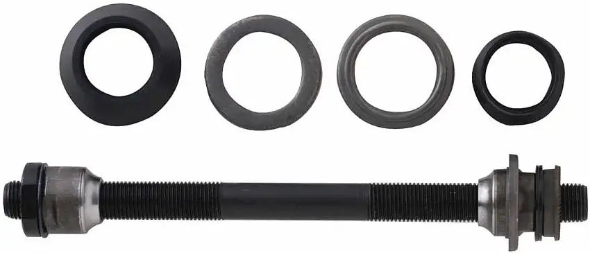 Bakaxelset med Lager Bontrager Super Stock Disc ATB 11 x 135 mm